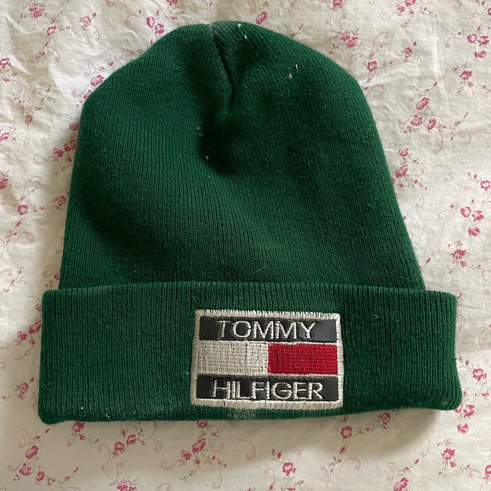 Tommy Hilfiger Forest Green Knit Hat